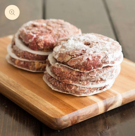 Grass-Fed & Finished Beef Burgers