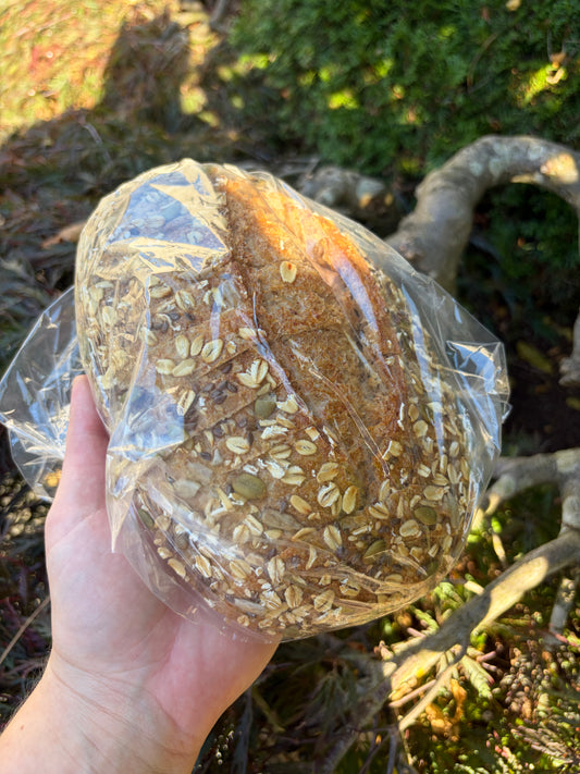 Organic Whole Wheat Sourdough Bread
