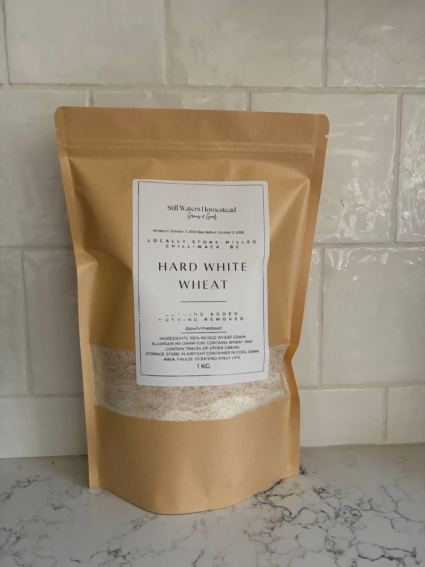 Hard White Wheat Flour (1kg)