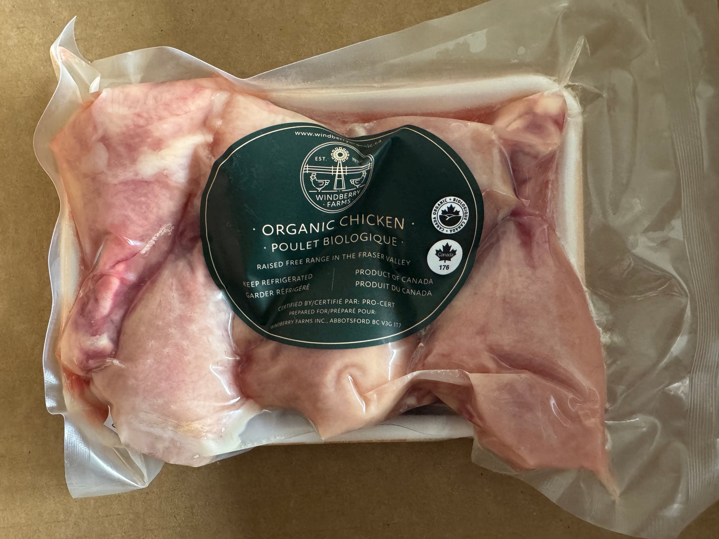 Certified Organic Free-Range Chicken - Drumsticks