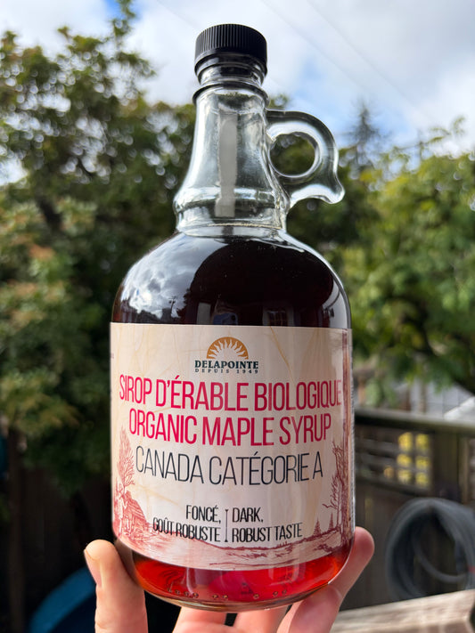 Organic Maple Syrup - Grade A Dark