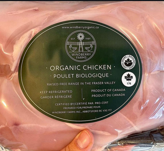 Certified Organic Free-Range Chicken - Breast