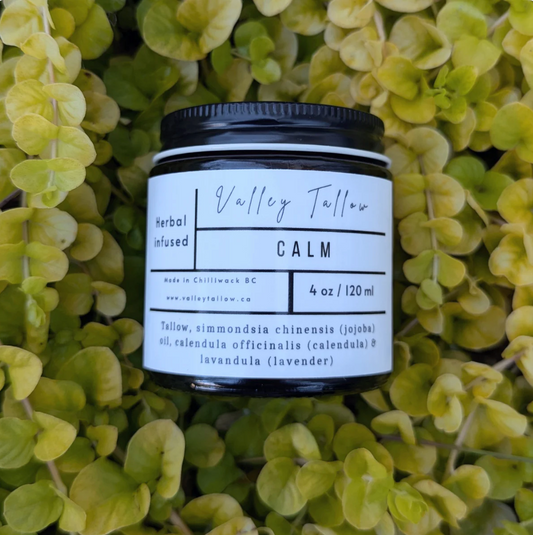 'Calm' Whipped Tallow Balm 4oz