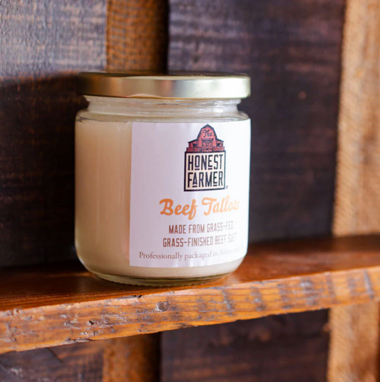 Grass-Fed Beef Tallow (9oz)